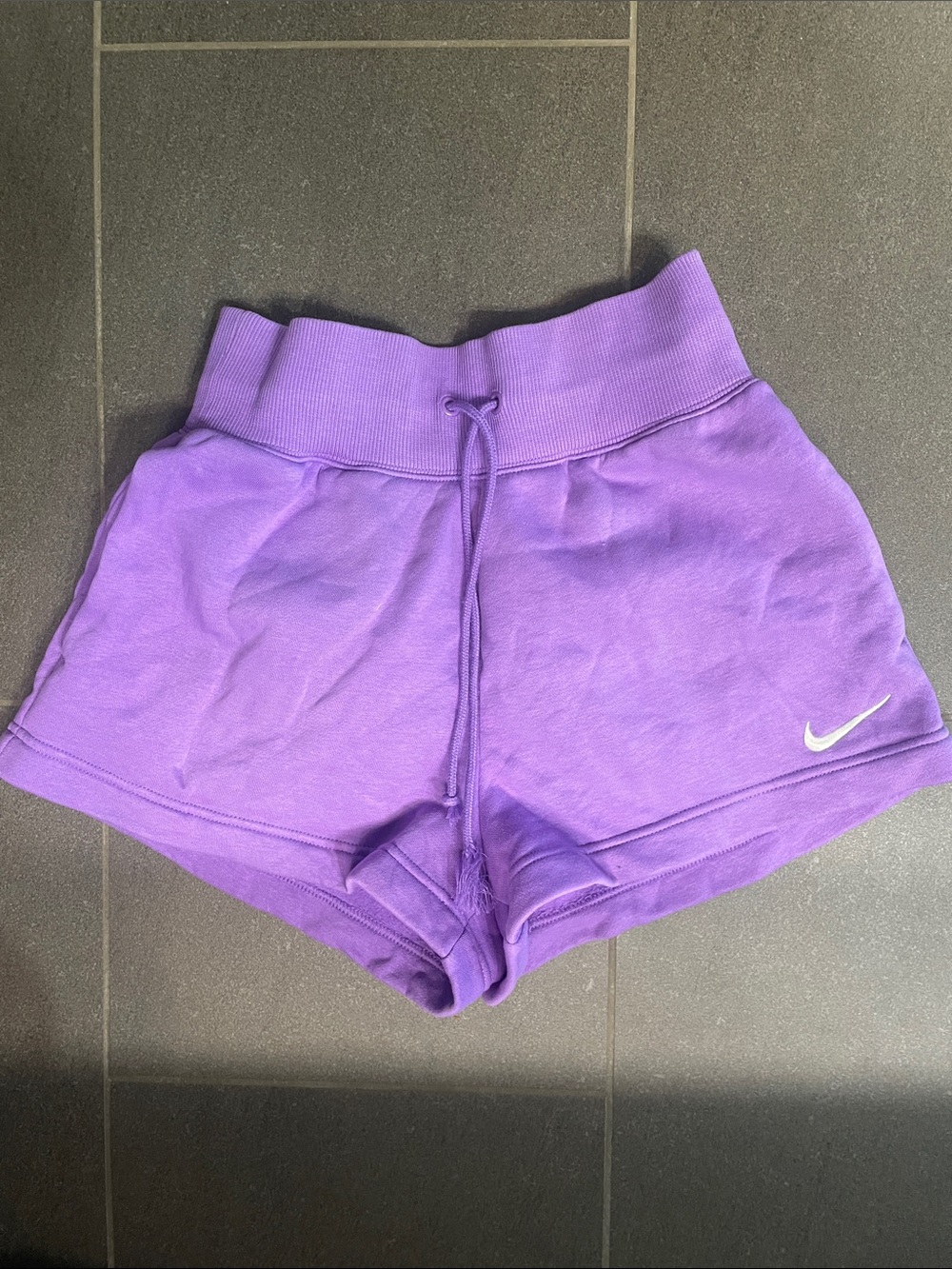 🍀Sale 4/$20 Nike terry sweat shorts, purple, XS